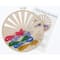 Leisure Arts® Advanced Ocean Flower Wood Stitchery Kit